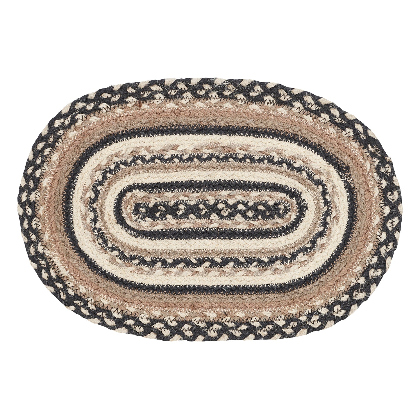 81447-Sawyer-Mill-Charcoal-Creme-Jute-Oval-Placemat-10x15-image-4