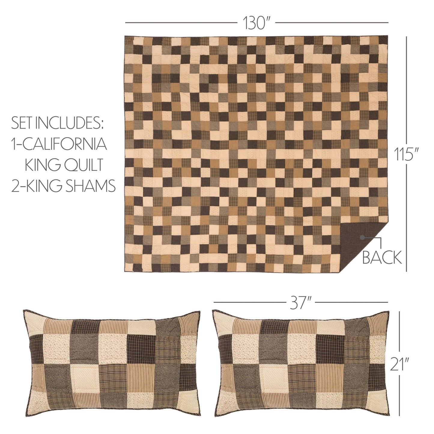 51733-Kettle-Grove-California-King-Quilt-Set-1-Quilt-130Wx115L-w-2-Shams-21x37-image-1