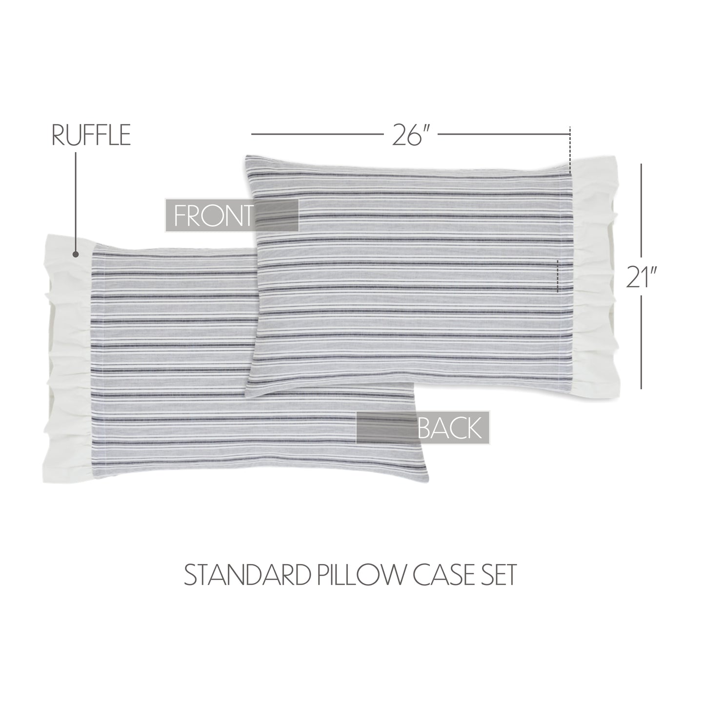 80446-Sawyer-Mill-Black-Ruffled-Standard-Pillow-Case-Set-of-2-21x26-4-image-2