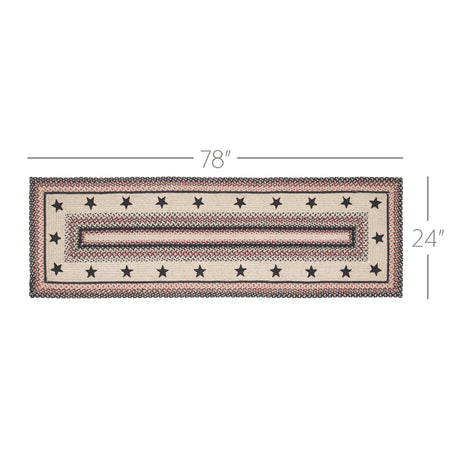 81336-Colonial-Star-Jute-Rug-Runner-Rect-w-Pad-24x78-image-2