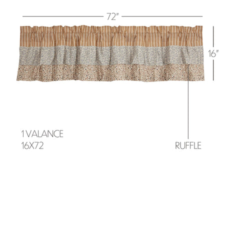 70153-Kaila-Ticking-Gold-Ruffled-Valance-16x72-image-3