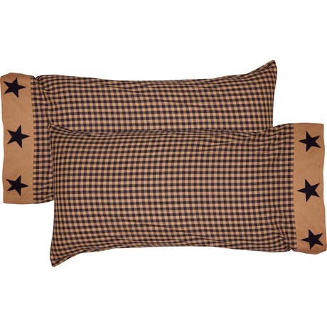 56794-Teton-Star-King-Pillow-Case-w-Applique-Star-Set-of-2-21x40-image-7