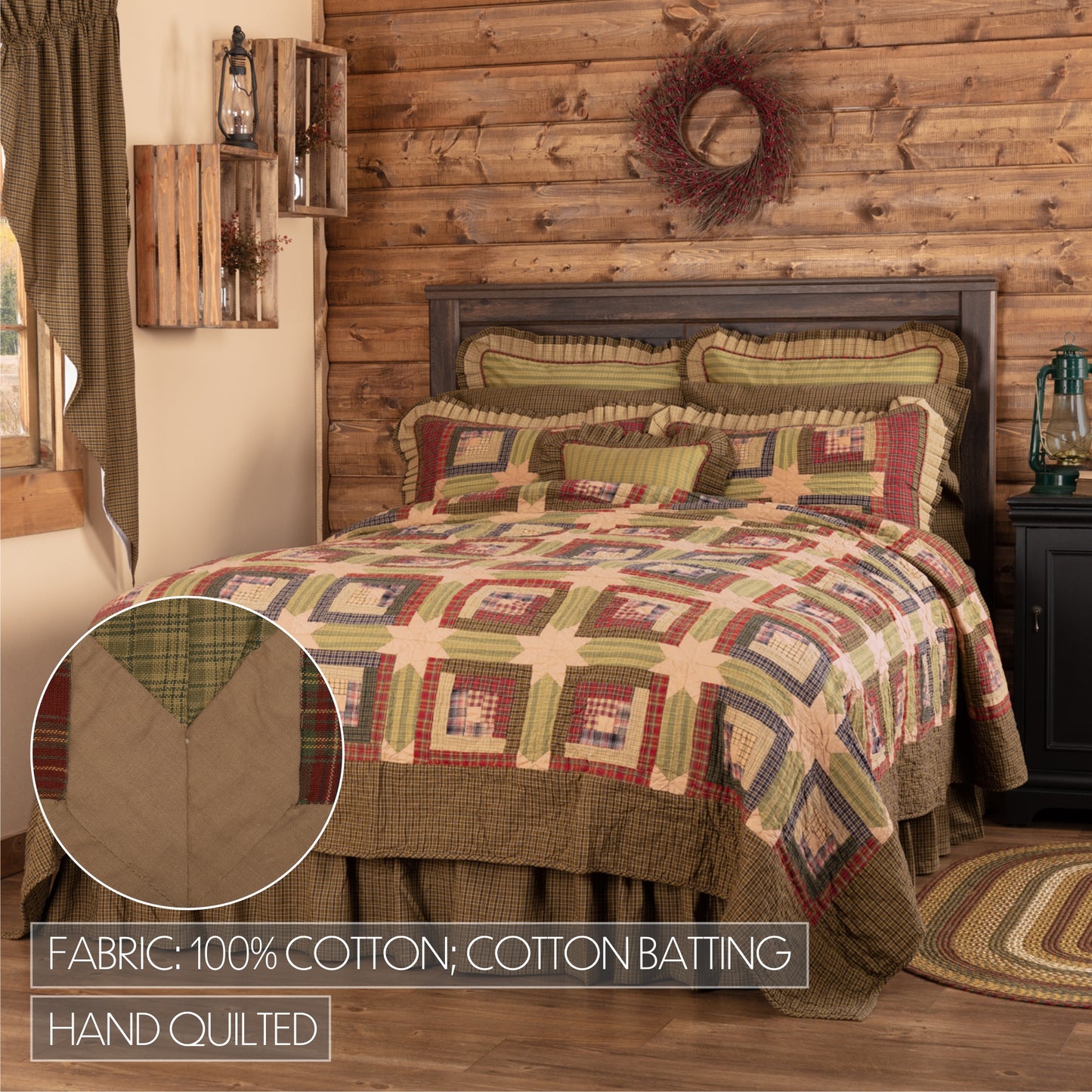 10740-Tea-Cabin-Luxury-King-Quilt-120Wx105L-image-2