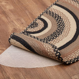 70720-Sawyer-Mill-Charcoal-Creme-Jute-Rug-Half-Circle-w-Pad-16.5x33-image-2