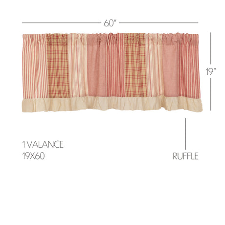 51963-Sawyer-Mill-Red-Patchwork-Valance-19x60-image-1