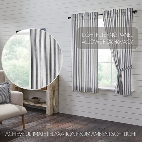 80481-Sawyer-Mill-Black-Ticking-Stripe-Short-Panel-Set-of-2-63x36-image-2