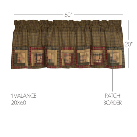 56792-Tea-Cabin-Valance-Log-Cabin-Block-Border-20x60-image-1