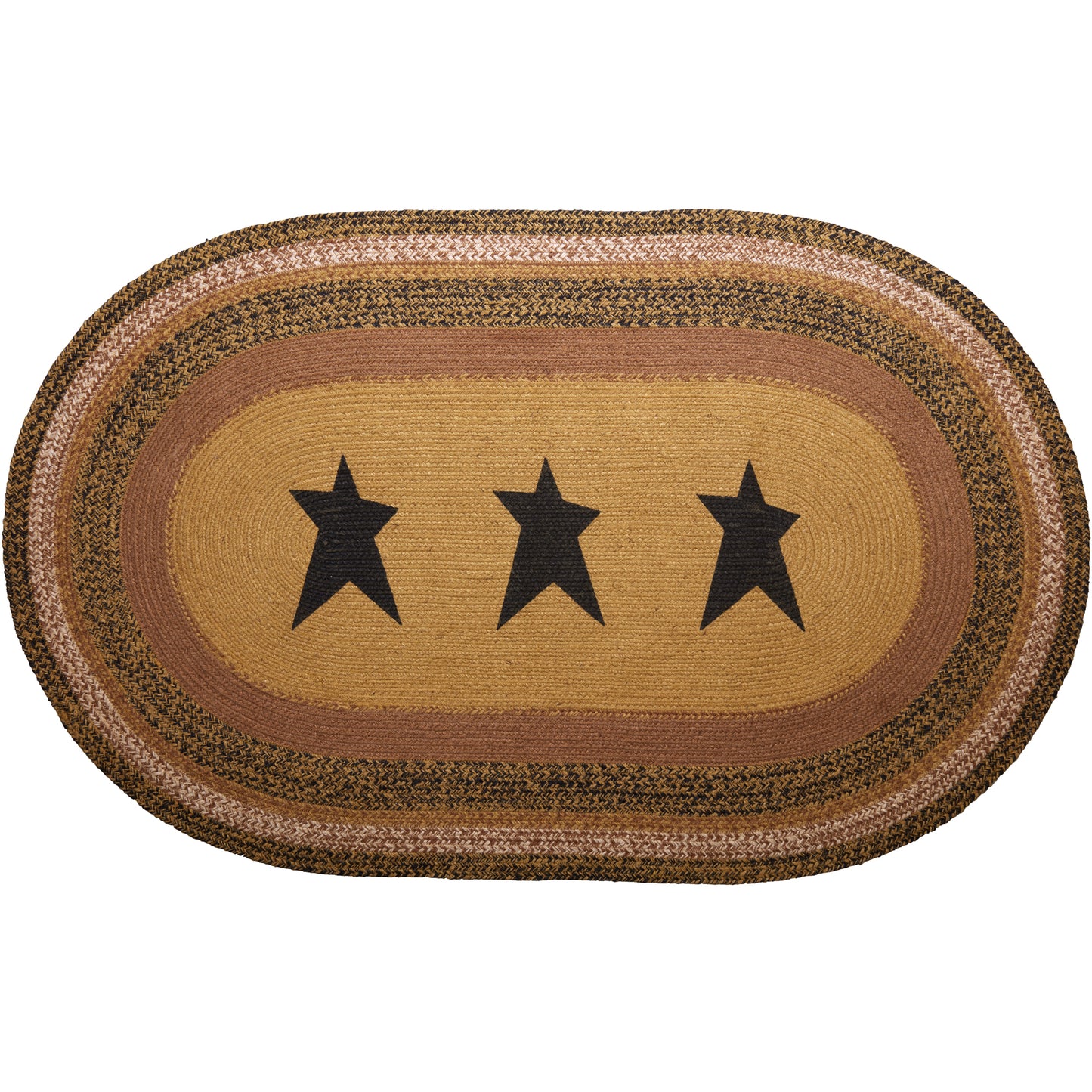 70715-Kettle-Grove-Jute-Rug-Oval-Stencil-Star-w-Pad-36x60-image-1