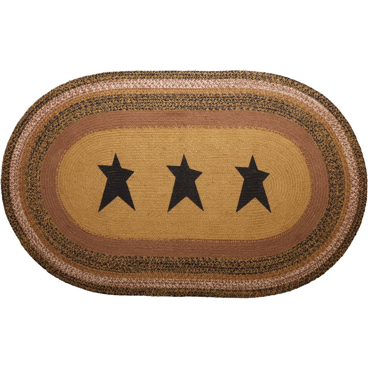 70715-Kettle-Grove-Jute-Rug-Oval-Stencil-Star-w-Pad-36x60-image-1