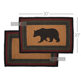 70595-Wyatt-Stenciled-Bear-Jute-Rug-Rect-w-Pad-20x30-image-2