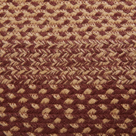 70591-Burgundy-Tan-Jute-Rug-Oval-w-Pad-36x60-image-8