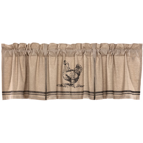 52206-Sawyer-Mill-Charcoal-Chicken-Valance-Pleated-20x72-image-6