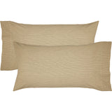 56749-Prairie-Winds-Green-Ticking-Stripe-King-Pillow-Case-Set-of-2-21x40-image-1