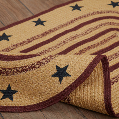 69488-Potomac-Jute-Rug-Oval-Stencil-Stars-w-Pad-27x48-image-7