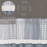 51288-Sawyer-Mill-Blue-Chambray-Solid-Short-Panel-with-Attached-Patchwork-Valance-Set-of-2-63x36-image-3