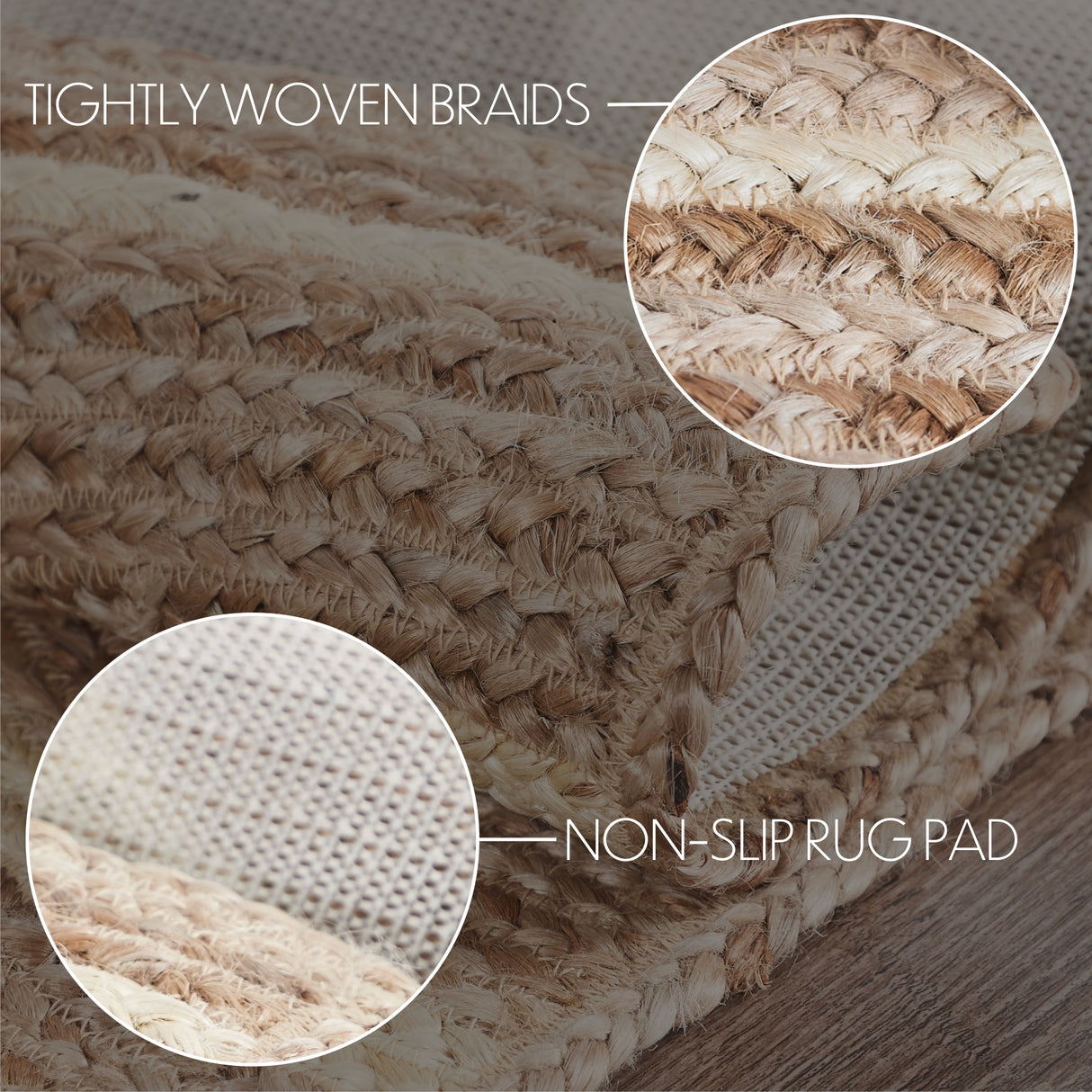 80368-Natural-Creme-Jute-Rug-Half-Circle-w-Pad-16.5x33-image-2