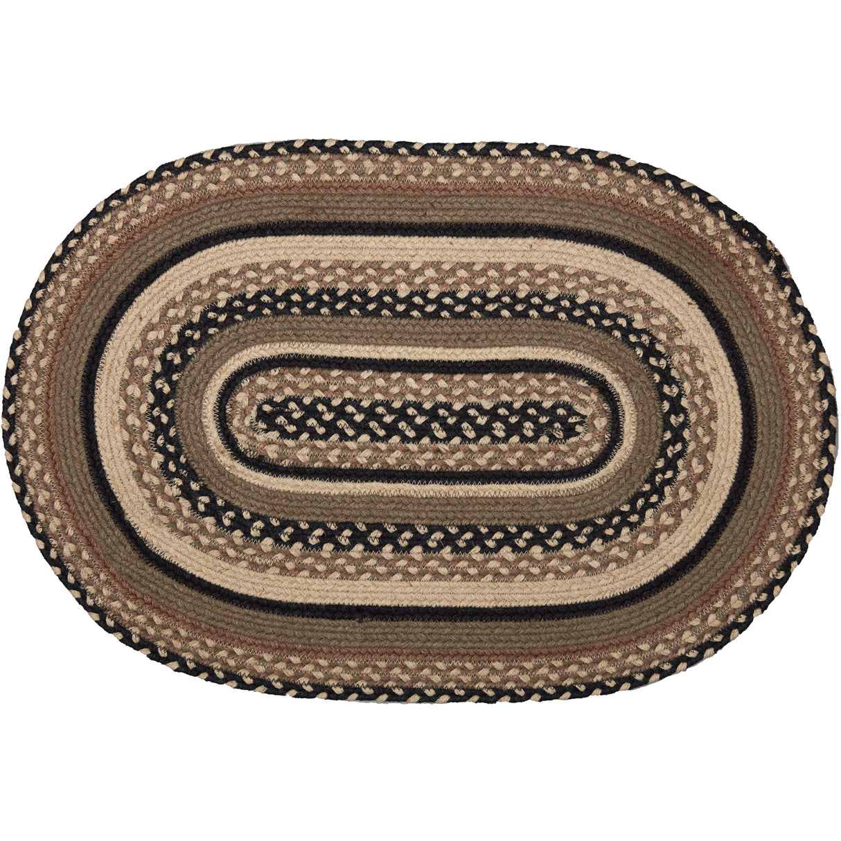 69394-Sawyer-Mill-Charcoal-Creme-Jute-Rug-Oval-w-Pad-20x30-image-1