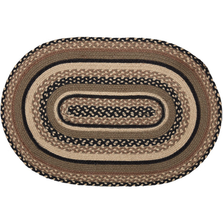 69394-Sawyer-Mill-Charcoal-Creme-Jute-Rug-Oval-w-Pad-20x30-image-1