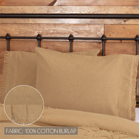 51790-Burlap-Natural-Standard-Pillow-Case-w-Fringed-Ruffle-Set-of-2-21x30-image-2