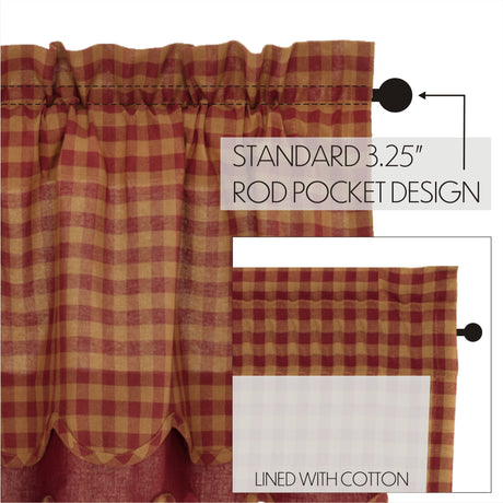 51151-Burgundy-Check-Scalloped-Layered-Valance-16x60-image-4