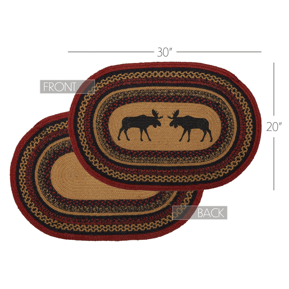 69412-Cumberland-Stenciled-Moose-Jute-Rug-Oval-w-Pad-20x30-image-10