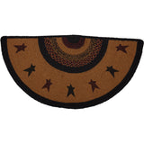 69444-Heritage-Farms-Star-Jute-Rug-Half-Circle-w-Pad-16.5x33-image-1