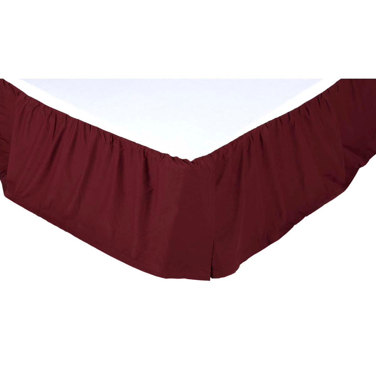 13614-Solid-Burgundy-King-Bed-Skirt-78x80x16-image-2