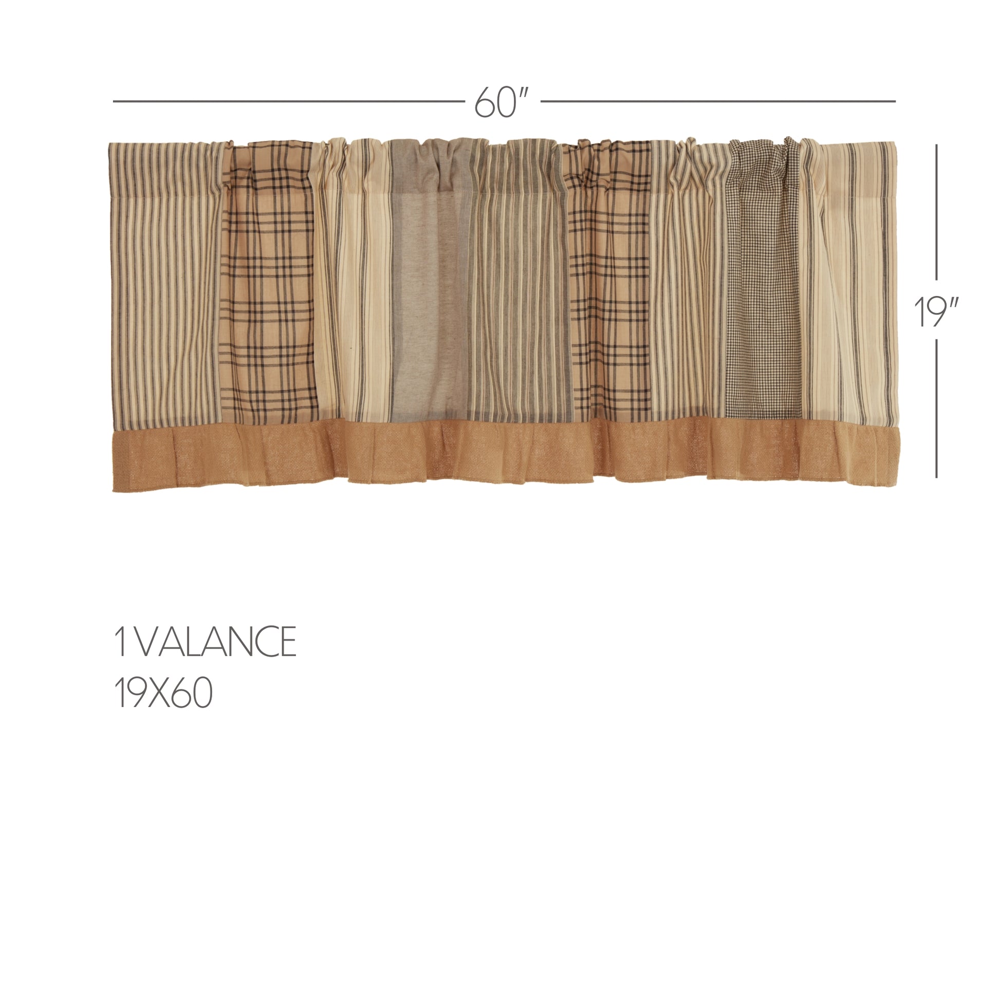 56758-Sawyer-Mill-Charcoal-Patchwork-Valance-19x60-image-1