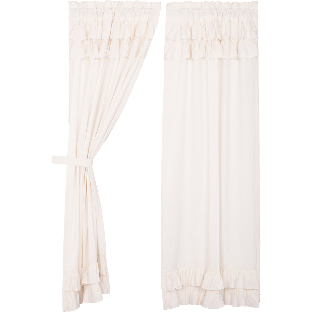 51364-Simple-Life-Flax-Antique-White-Ruffled-Panel-Set-of-2-84x40-image-6