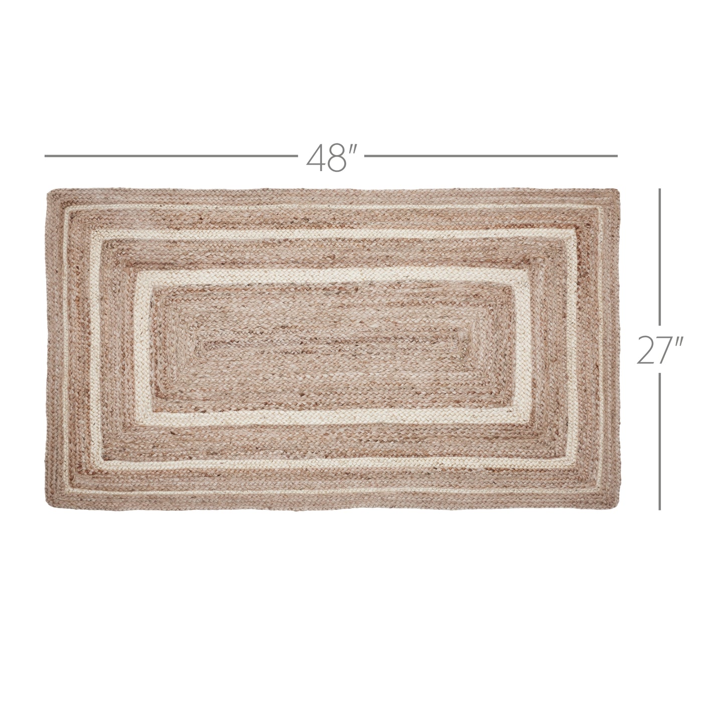 80375-Natural-Creme-Jute-Rug-Rect-w-Pad-27x48-image-1