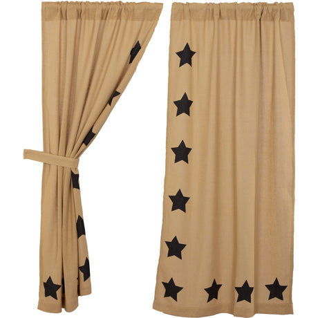 17479-Burlap-w-Black-Stencil-Stars-Short-Panel-Set-of-2-63x36-image-6