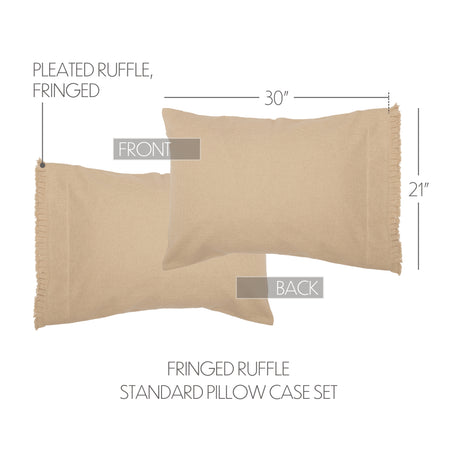 51798-Burlap-Vintage-Standard-Pillow-Case-w-Fringed-Ruffle-Set-of-2-21x30-image-1