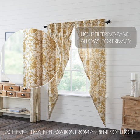 81201-Dorset-Gold-Floral-Prairie-Long-Panel-Set-of-2-84x36x18-image-2