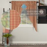 51340-Sawyer-Mill-Red-Plaid-Prairie-Short-Panel-Set-of-2-63x36x18-image-2