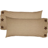 56679-Farmhouse-Star-King-Pillow-Case-w-Applique-Star-Set-of-2-21x40-image-7