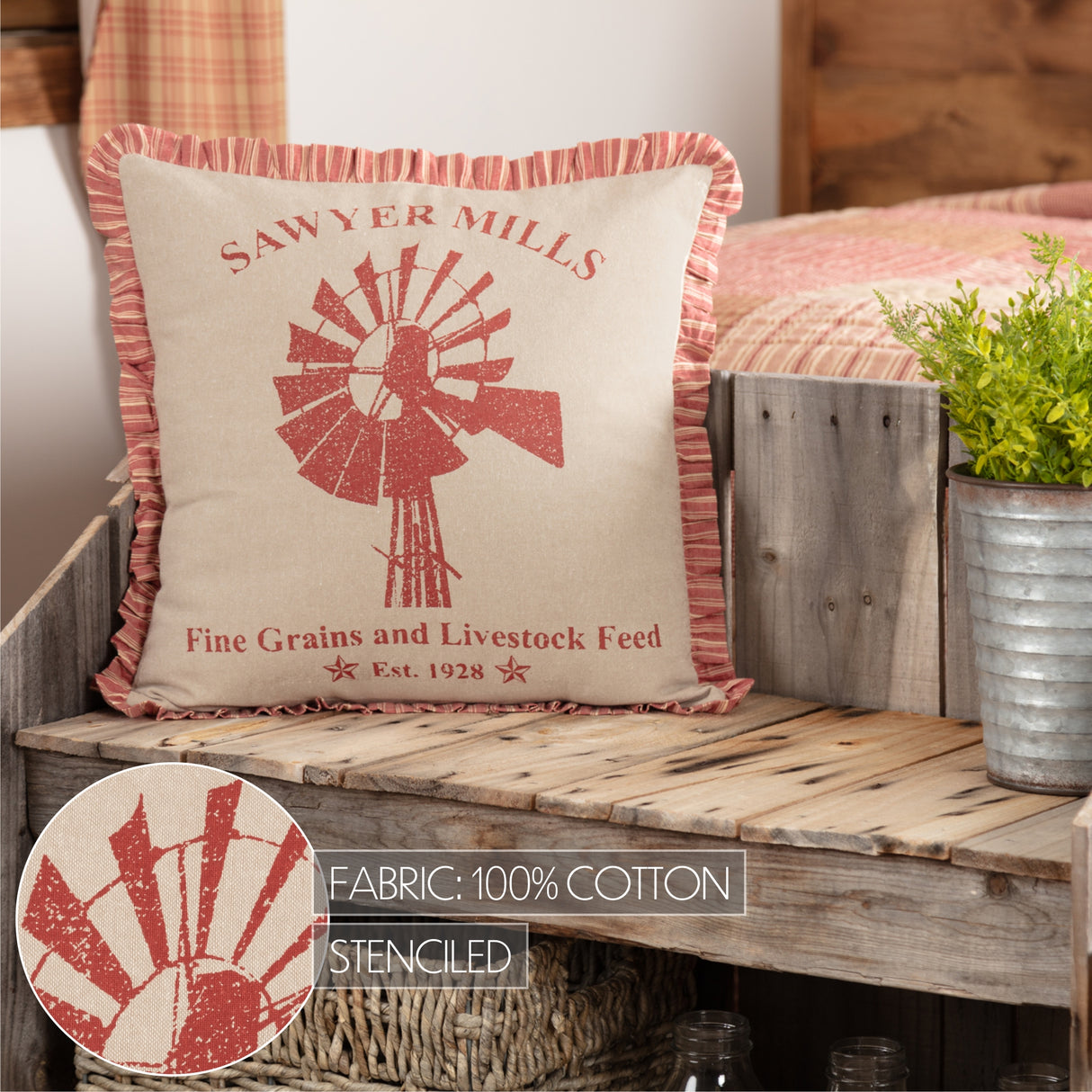 51324-Sawyer-Mill-Red-Windmill-Pillow-18x18-image-2