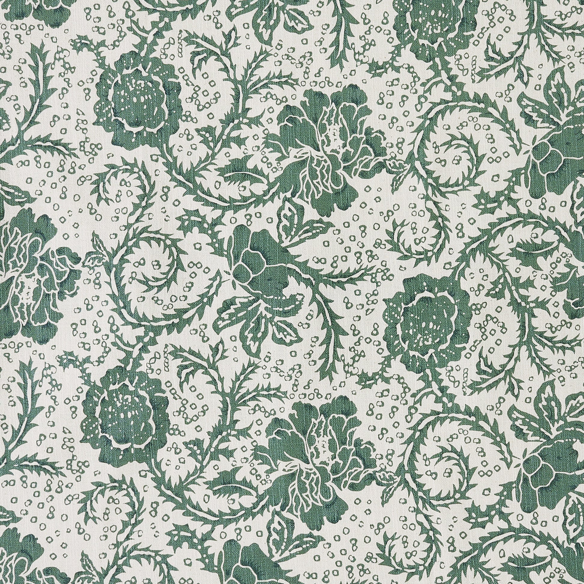 81221-Dorset-Green-Floral-Ruffled-Standard-Pillow-Case-Set-of-2-21x26-4-image-4