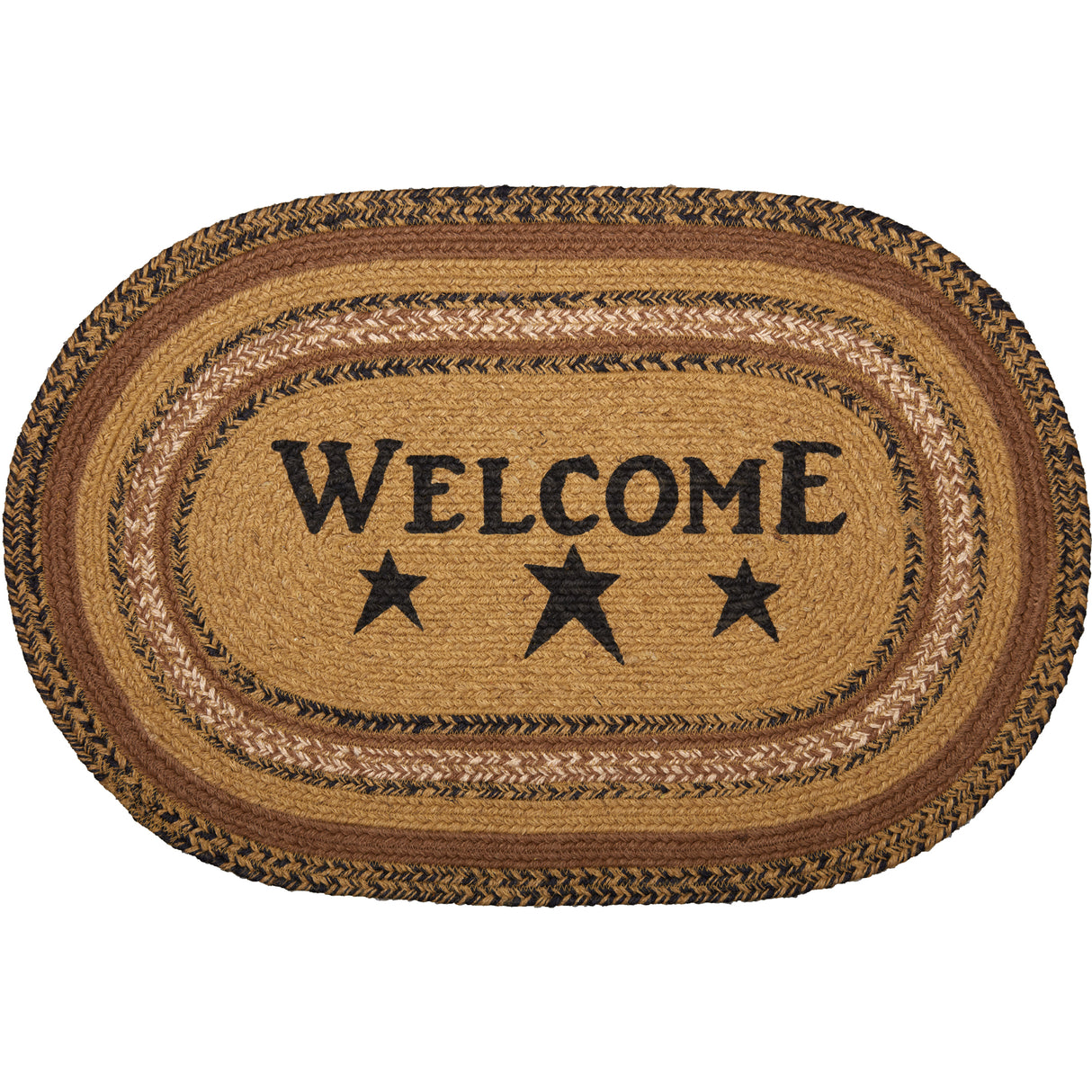 69792-Kettle-Grove-Jute-Rug-Oval-Stencil-Welcome-w-Pad-20x30-image-1