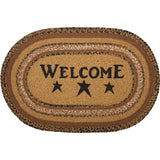 69792-Kettle-Grove-Jute-Rug-Oval-Stencil-Welcome-w-Pad-20x30-image-1