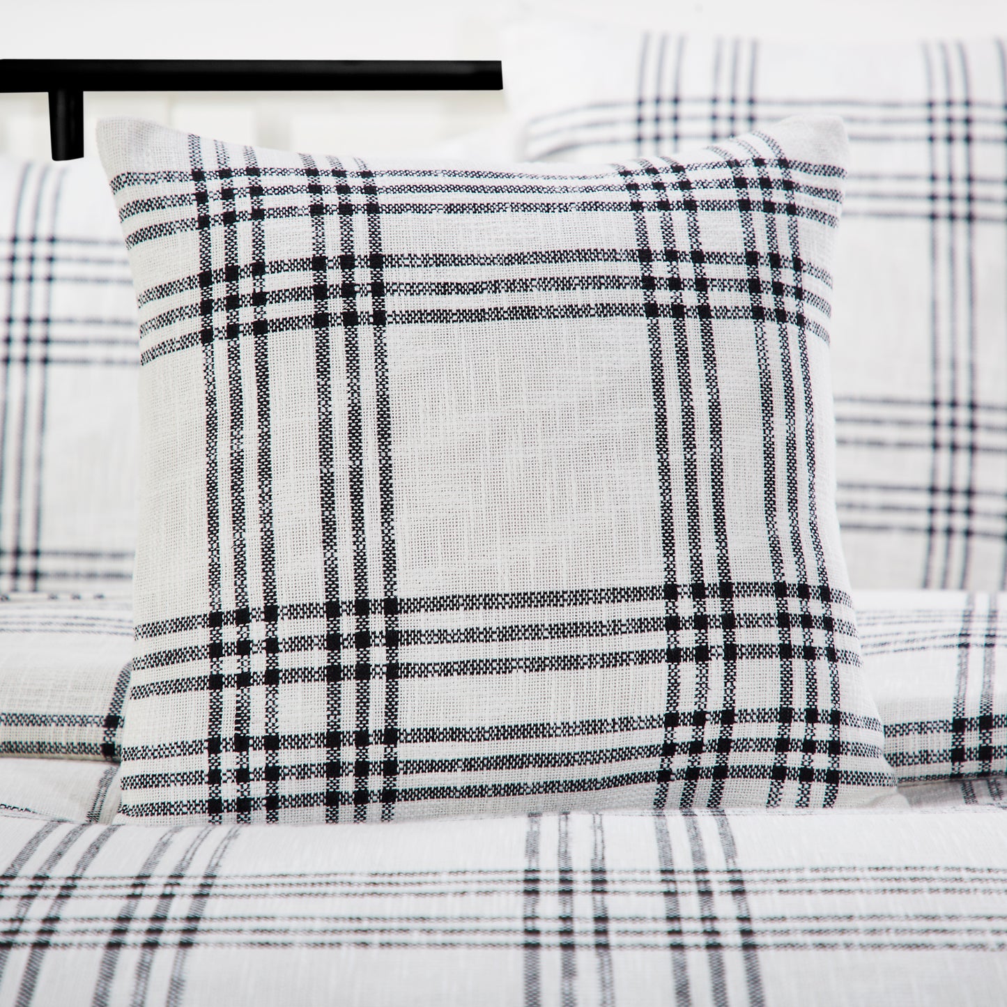 80298-Black-Plaid-Fabric-Pillow-Cover-18x18-image-4
