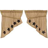 12395-Burlap-w-Black-Stencil-Stars-Prairie-Swag-Set-of-2-36x36x18-image-6