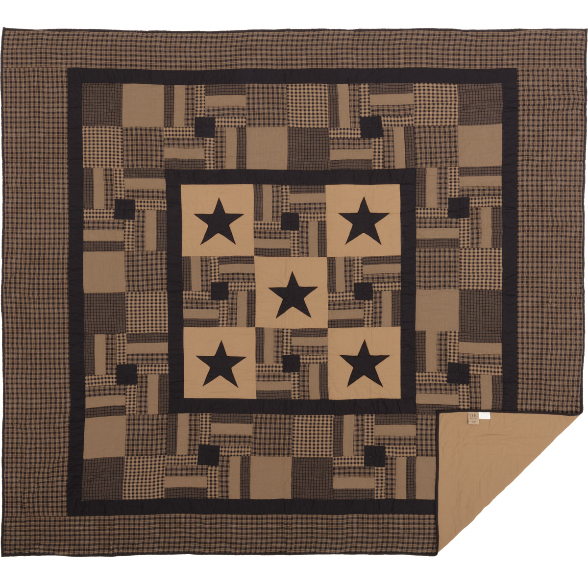 45578-Black-Check-Star-King-Quilt-105Wx95L-image-4