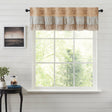 70152-Kaila-Ticking-Gold-Ruffled-Valance-16x60-image-1