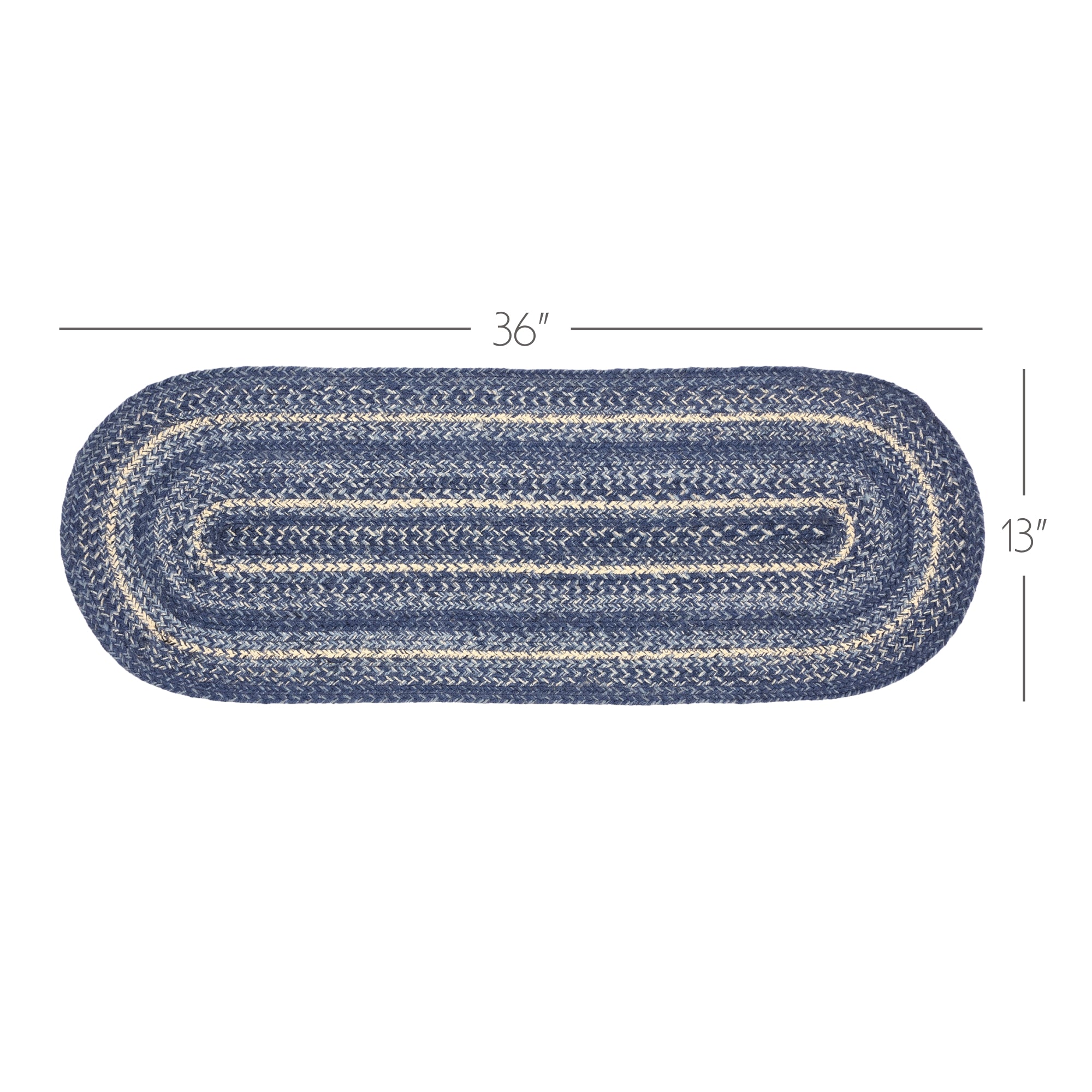VHC Brands Great Falls Jute Runner - Thumbnail 2