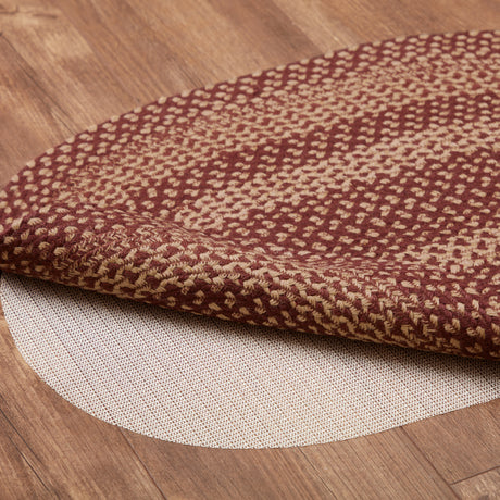 69692-Burgundy-Tan-Jute-Rug-Oval-w-Pad-20x30-image-5