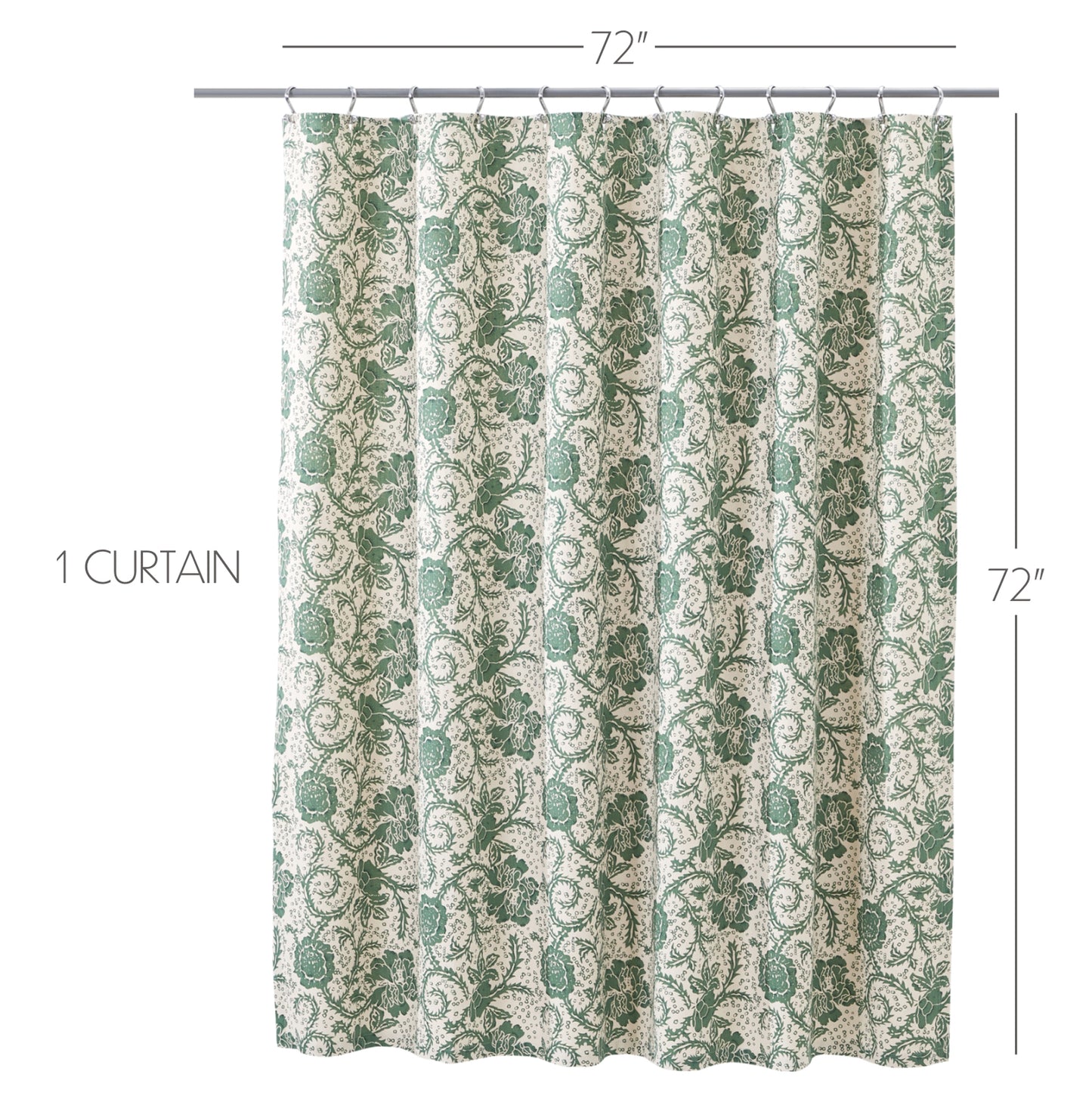 81234-Dorset-Green-Floral-Shower-Curtain-72x72-image-1