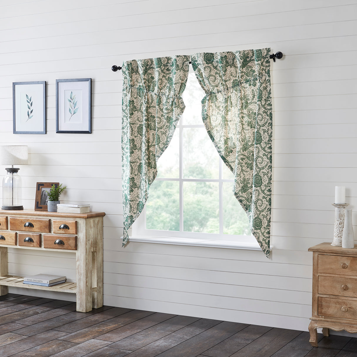 81227-Dorset-Green-Floral-Prairie-Short-Panel-Set-of-2-63x36x18-image-5