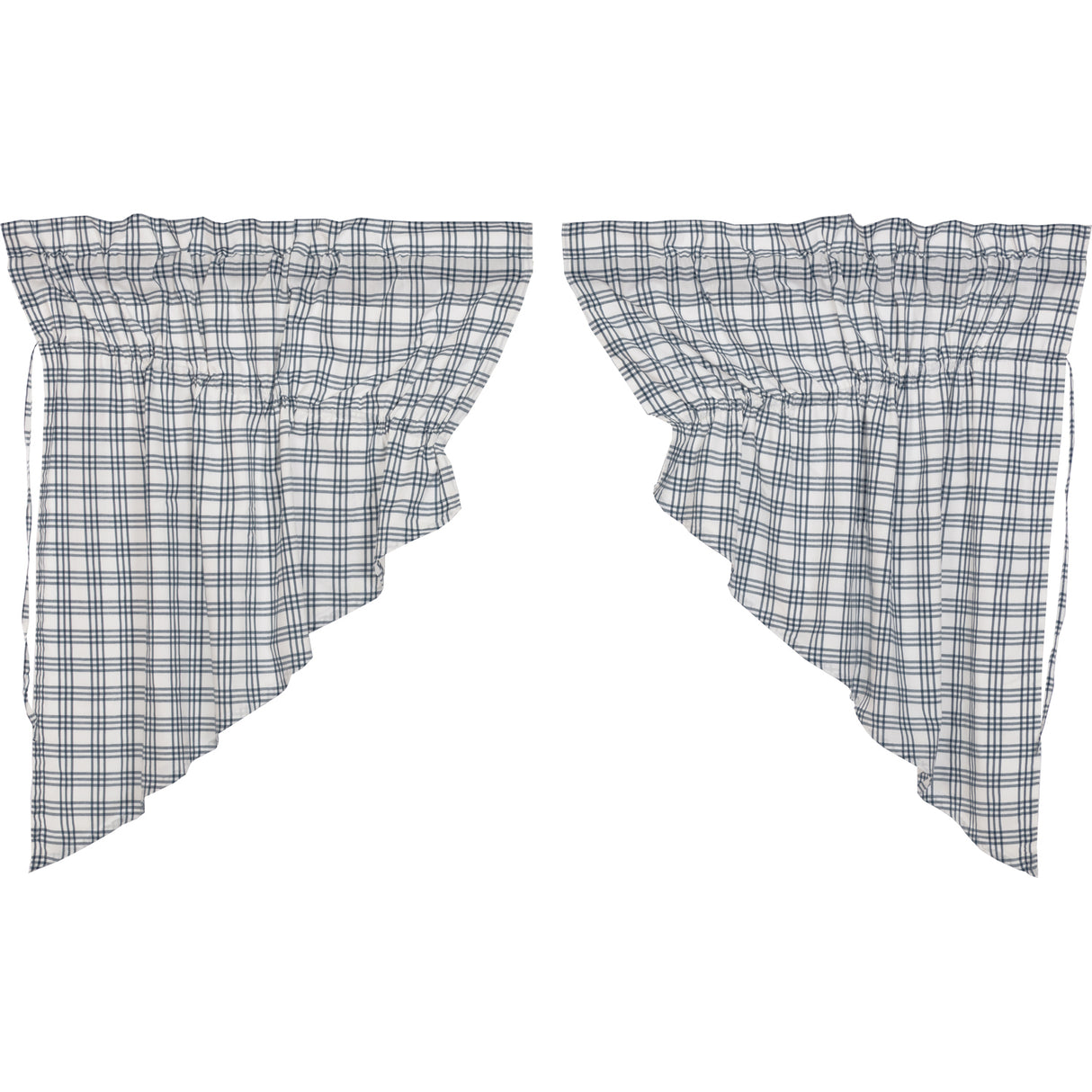 51284-Sawyer-Mill-Blue-Plaid-Prairie-Swag-Set-of-2-36x36x18-image-6