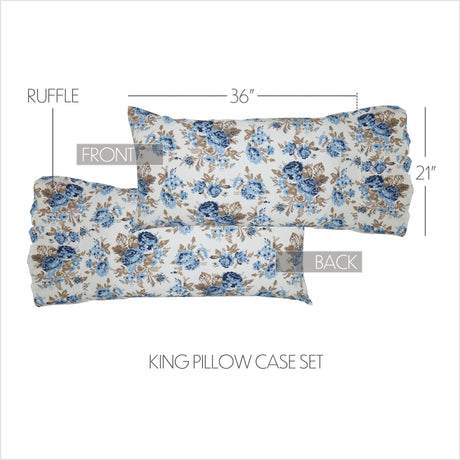 70000-Annie-Blue-Floral-Ruffled-King-Pillow-Case-Set-of-2-21x36-8-image-1