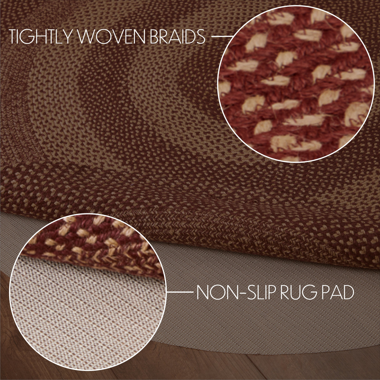 70709-Burgundy-Tan-Jute-Rug-Oval-w-Pad-60x96-image-3